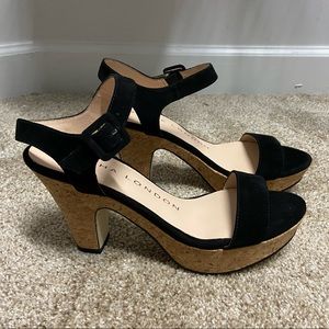 Sacha London Black Heels Size 7.5 Never Worn